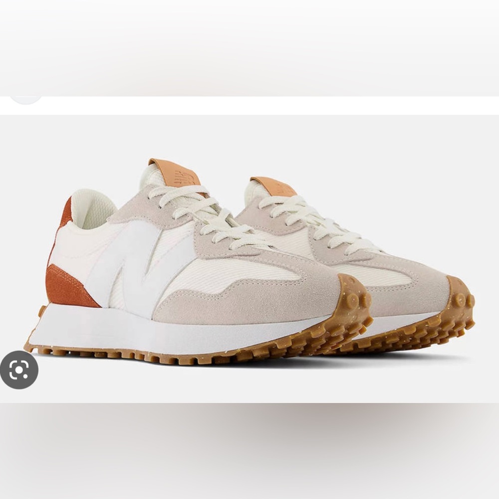 New balance 327 sneakers sea salt rust oxide size 7.5